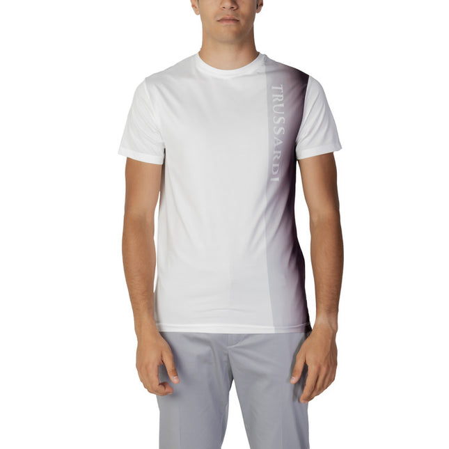 Trussardi Beachwear Men T-Shirt-Trussardi Beachwear-white-S-Urbanheer