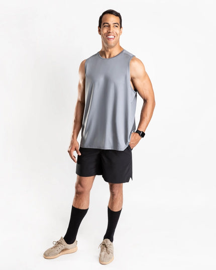 Men’S Zintex Training Tank (Concrete)-Men’S Training Tank-Nonzero Gravity-S-Urbanheer