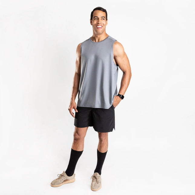 Men’S Zintex Training Tank (Concrete)-Men’S Training Tank-Nonzero Gravity-S-Urbanheer