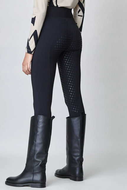 Compression Pull-On Riding Breeches Black-Breeches-Yagya-Urbanheer