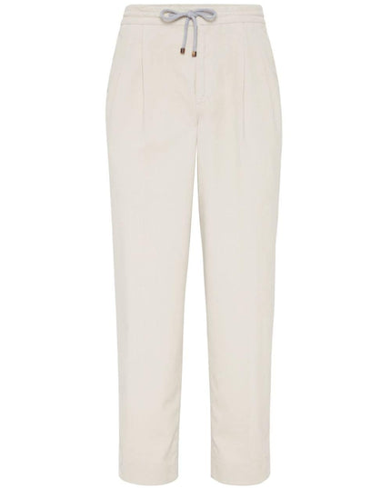 Brunello Cucinelli Trousers White