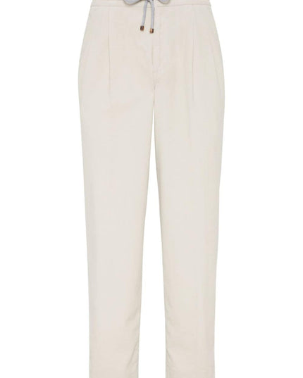 Brunello Cucinelli Trousers White