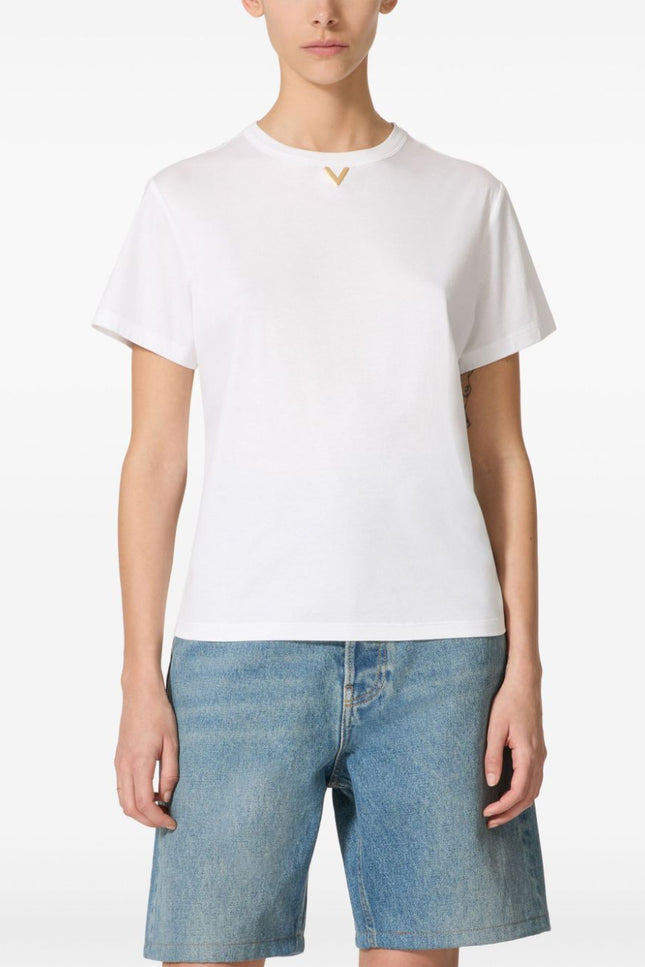 Valentino T-shirts and Polos White