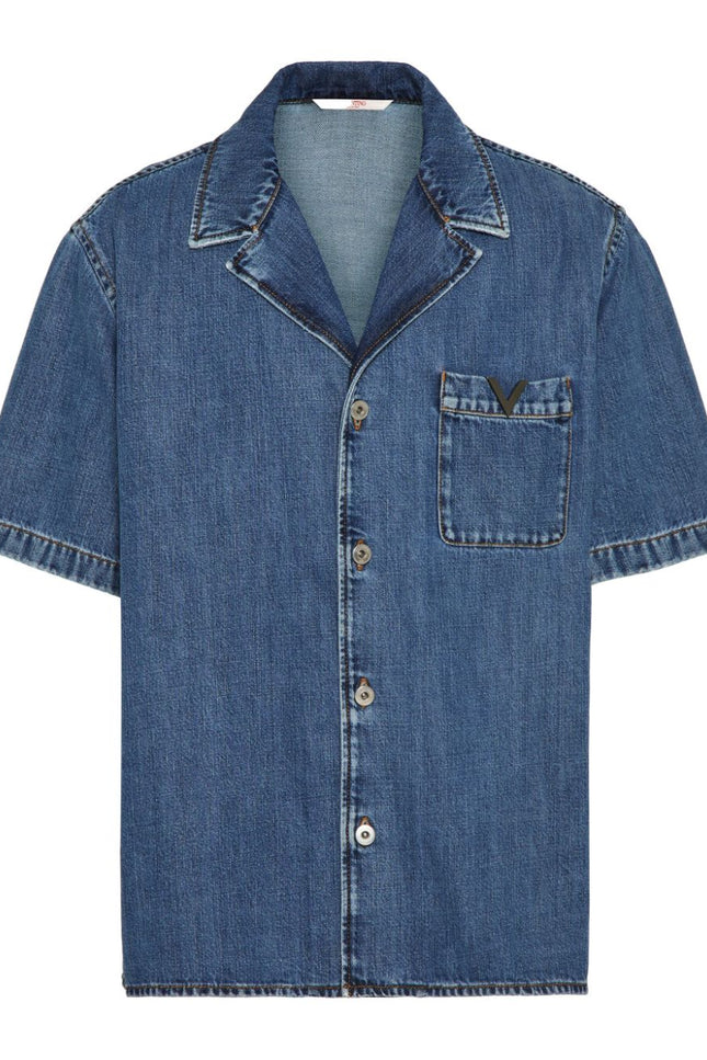 Valentino Shirts Blue