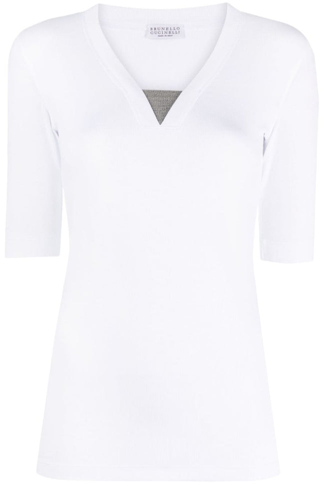 Brunello Cucinelli T-shirts and Polos White