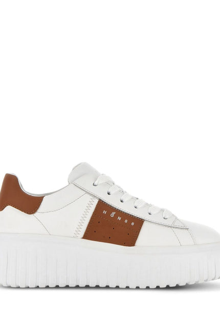 HOGAN PRE Sneakers Leather Brown