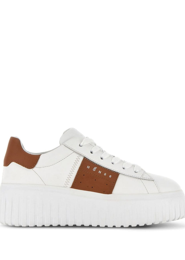 HOGAN PRE Sneakers Leather Brown