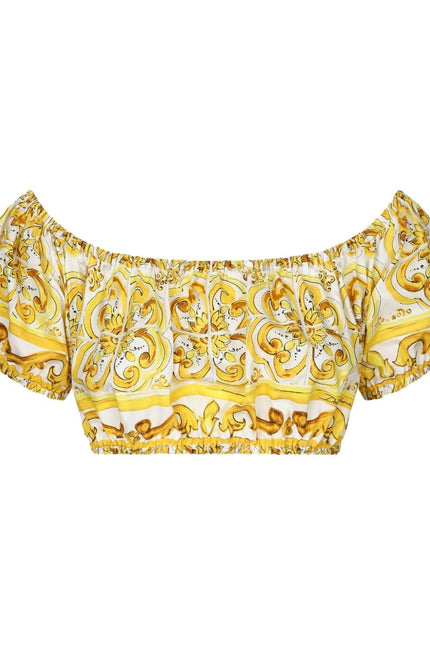 Dolce & Gabbana Top Yellow