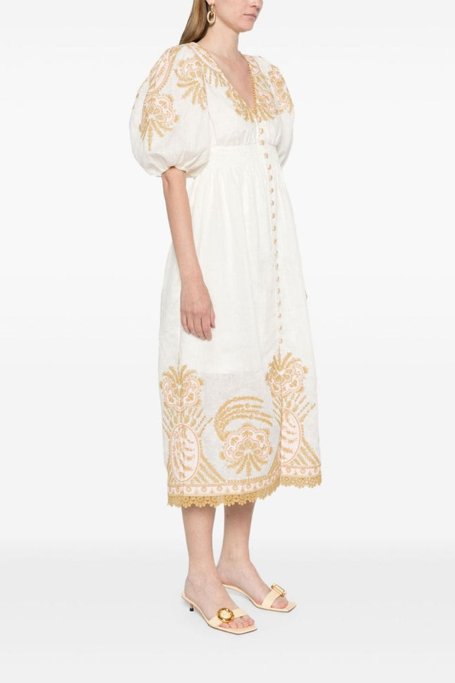 Zimmermann Dresses Beige