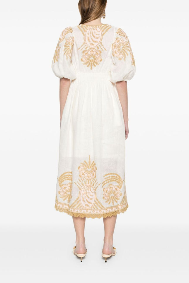 Zimmermann Dresses Beige