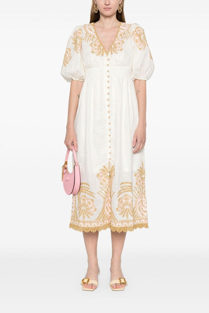 Zimmermann Dresses Beige