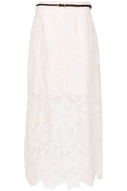 Zimmermann Skirts Beige