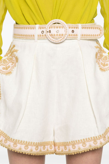 Zimmermann Shorts Beige