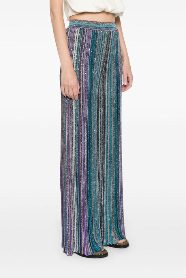 Missoni Trousers Clear Blue