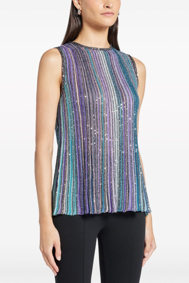 Missoni Top Clear Blue