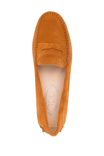 Tod's Flat shoes Leather Brown