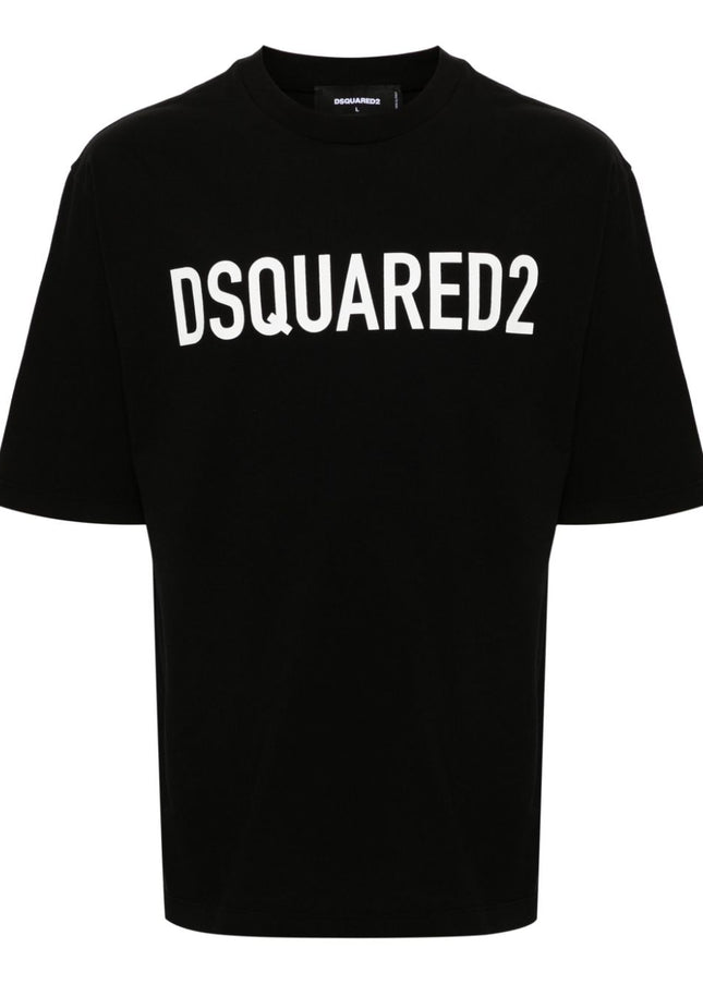 Dsquared2 T-shirts and Polos Black