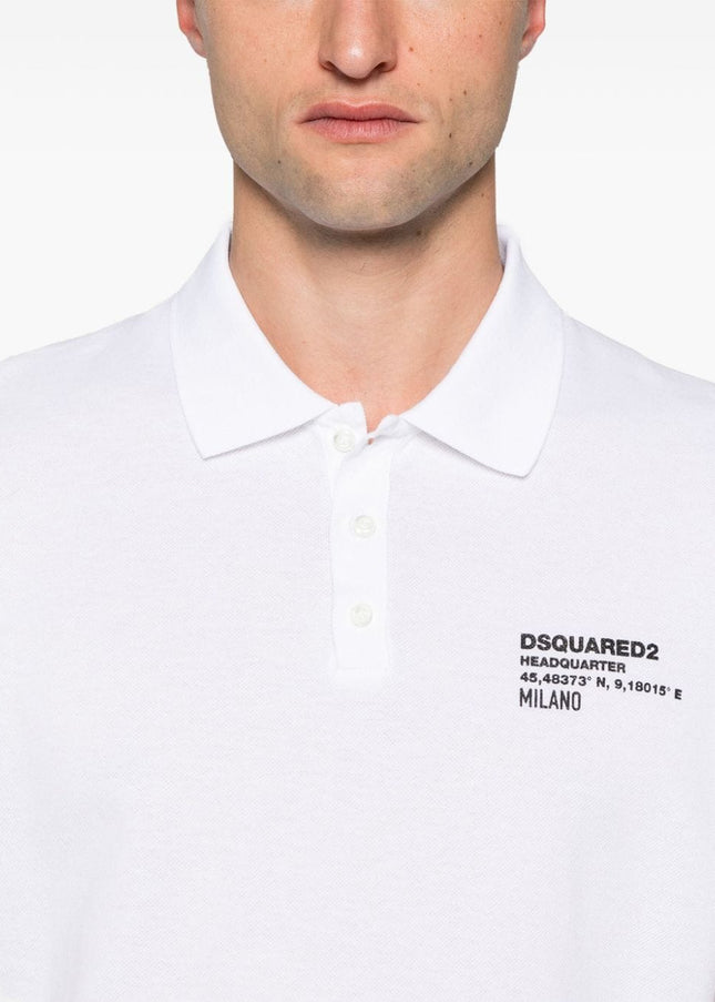 Dsquared2 T-shirts and Polos White