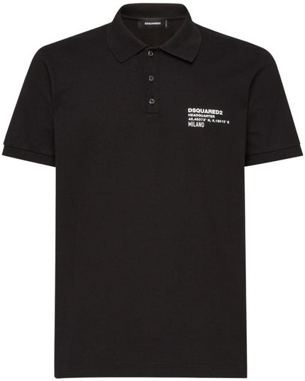 Dsquared2 T-shirts and Polos Black