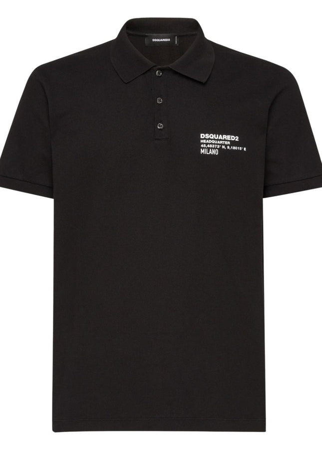 Dsquared2 T-shirts and Polos Black