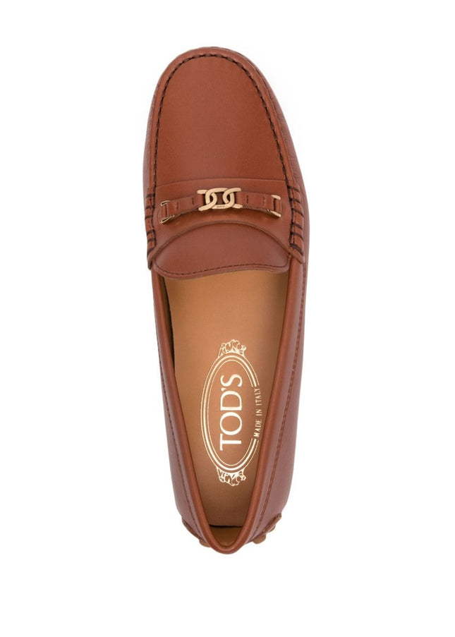 Tod's Flat shoes Leather Brown