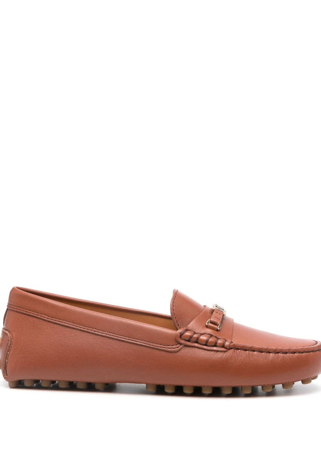 Tod's Flat shoes Leather Brown