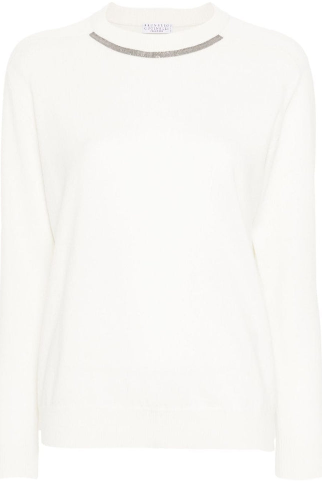 Brunello Cucinelli Sweaters White