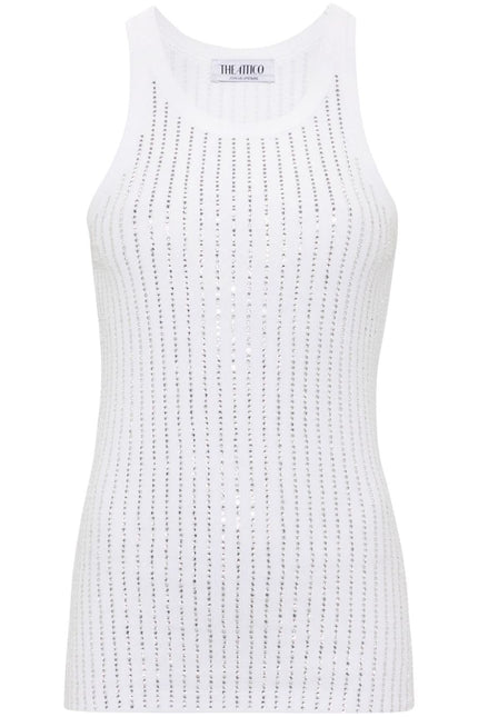 The Attico Top White