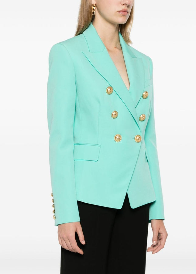 Balmain Jackets Green