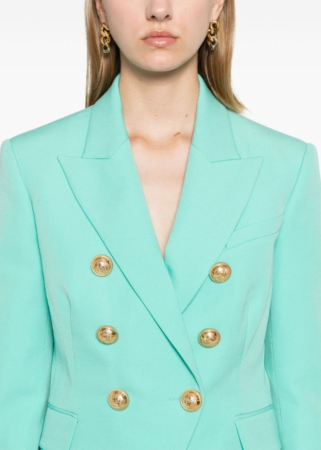 Balmain Jackets Green