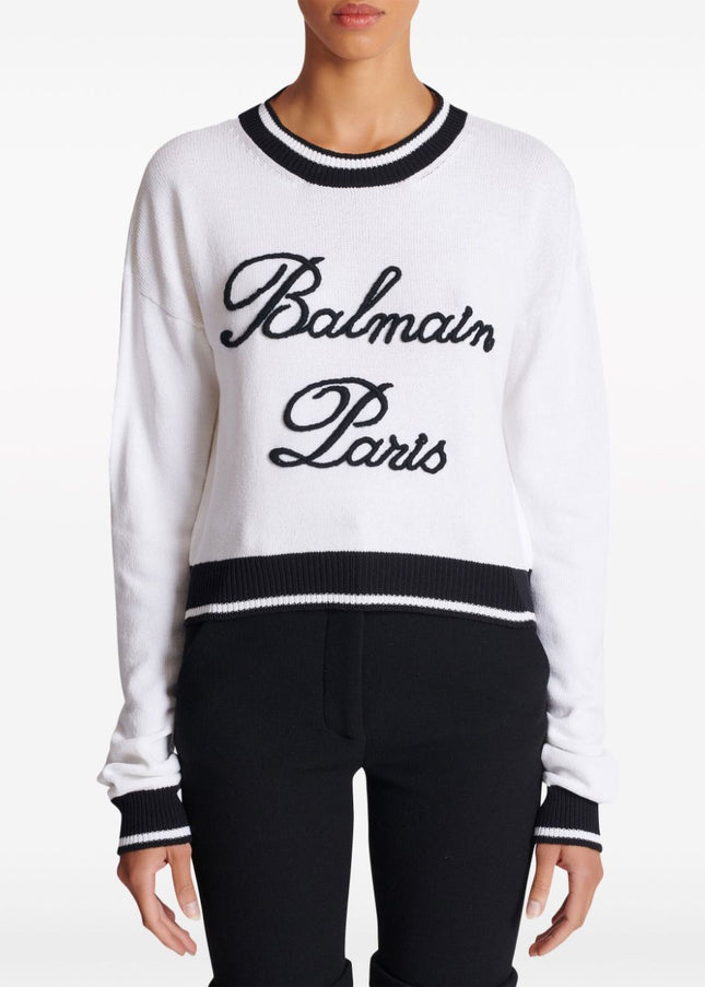 Balmain Sweaters White