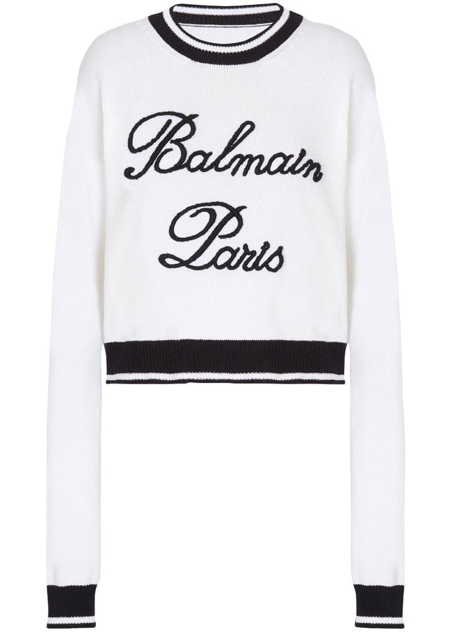 Balmain Sweaters White