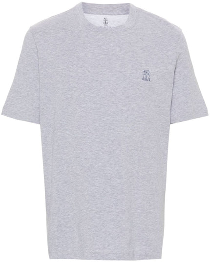 Brunello Cucinelli T-shirts and Polos Grey