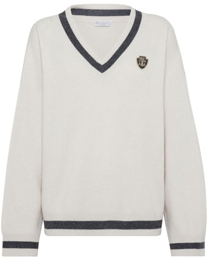 Brunello Cucinelli Sweaters White