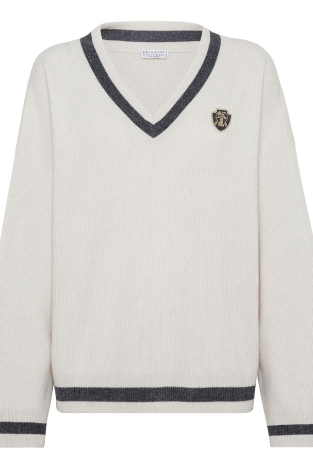 Brunello Cucinelli Sweaters White