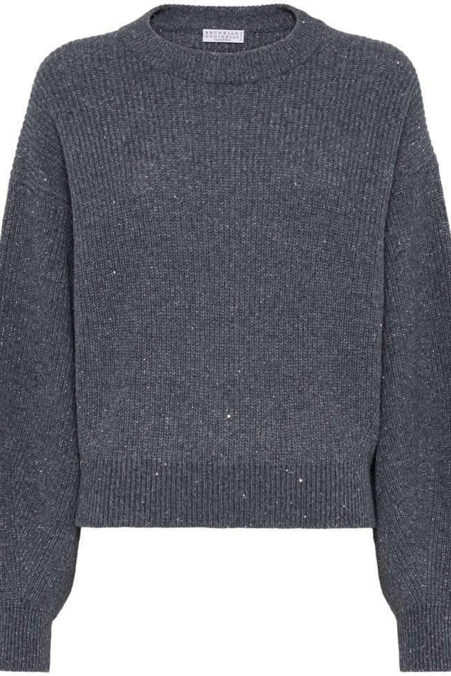 Brunello Cucinelli Sweaters Grey