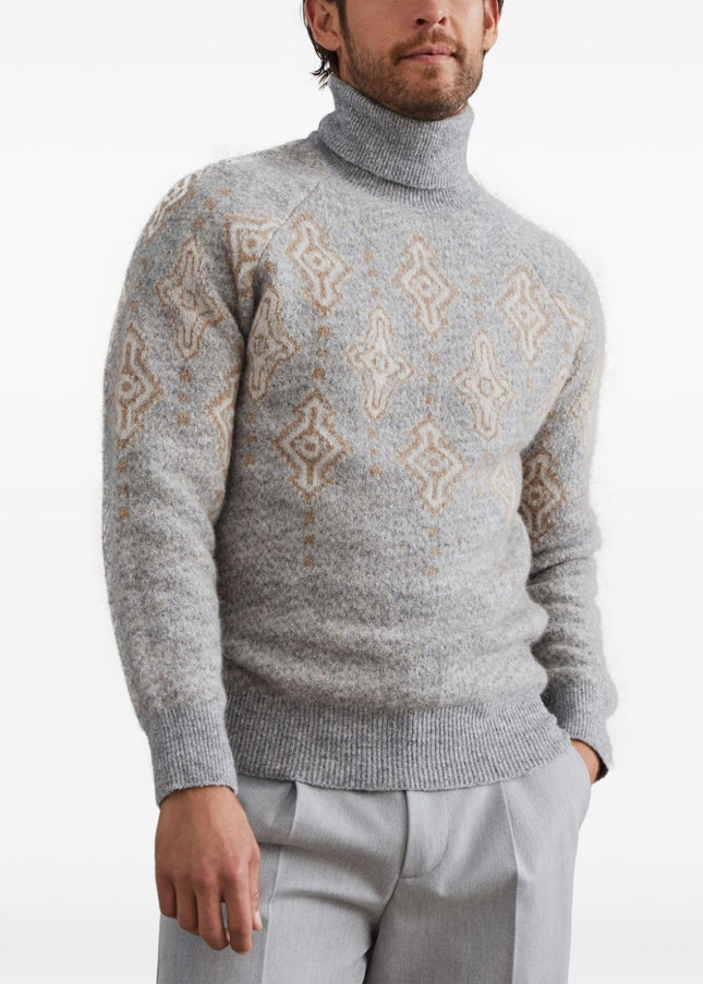 Brunello Cucinelli Sweaters Grey