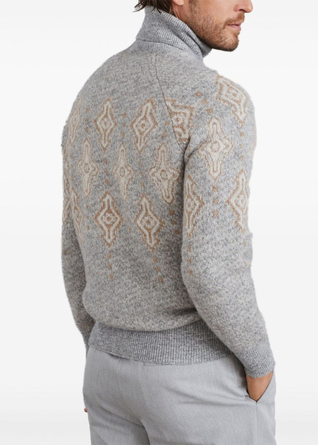 Brunello Cucinelli Sweaters Grey