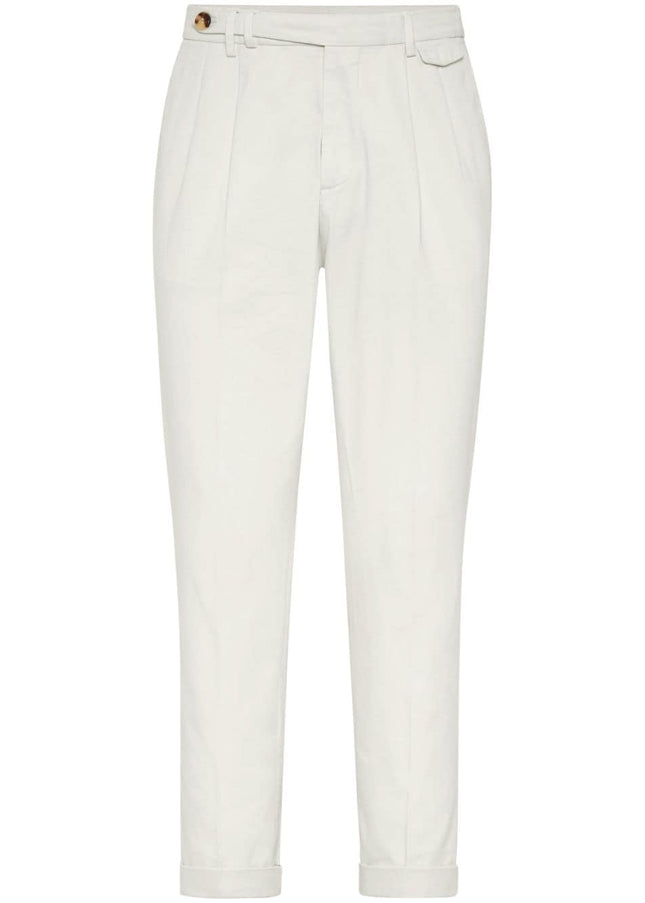 Brunello Cucinelli Trousers Cream