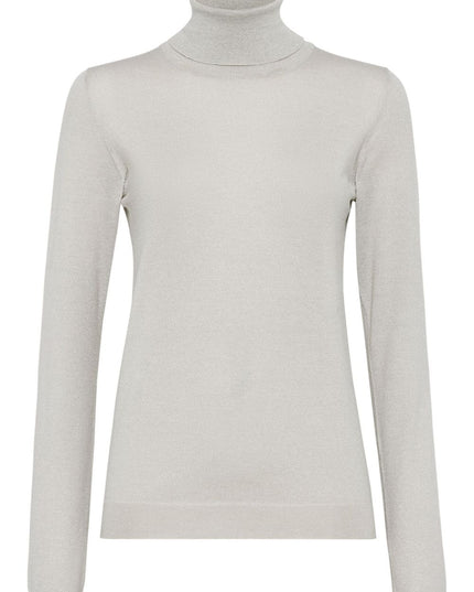 Brunello Cucinelli Sweaters Light Grey