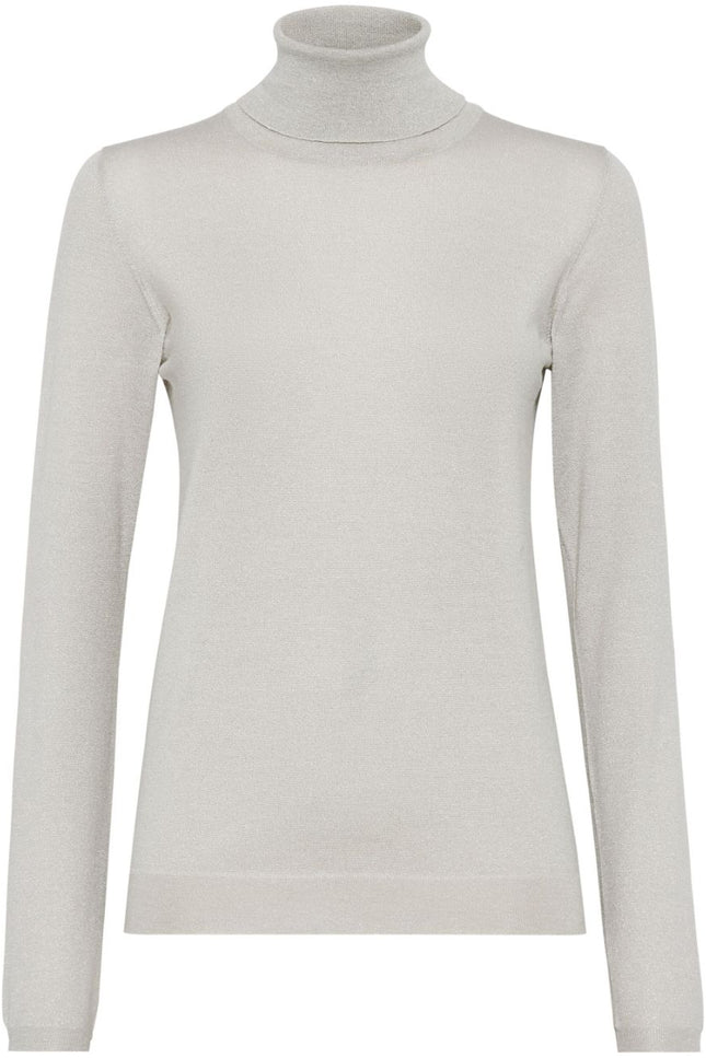 Brunello Cucinelli Sweaters Light Grey