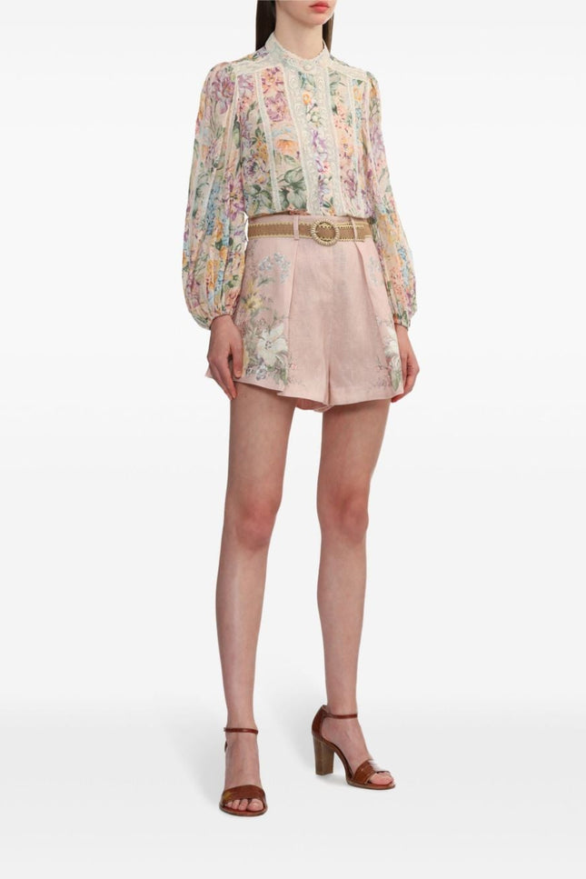 Zimmermann Shorts Pink