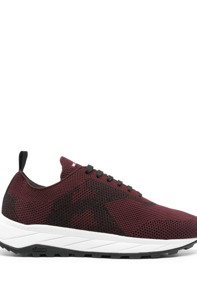 Kiton Sneakers Bordeaux