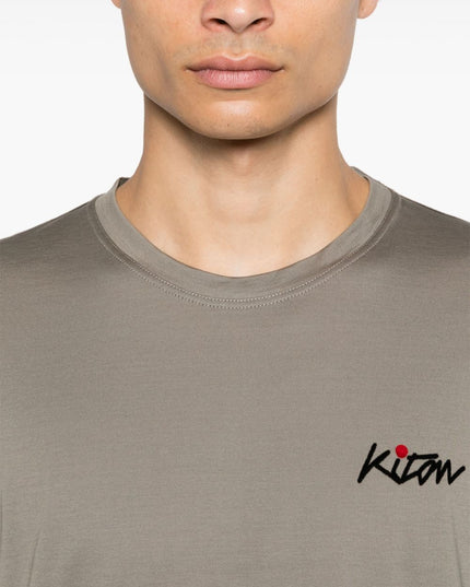 Kiton T-shirts and Polos Grey