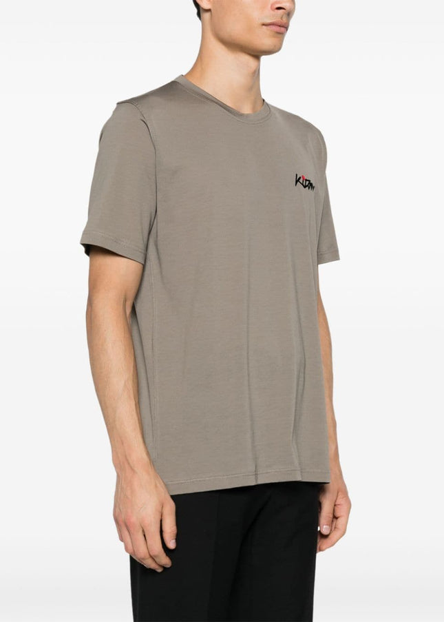 Kiton T-shirts and Polos Grey