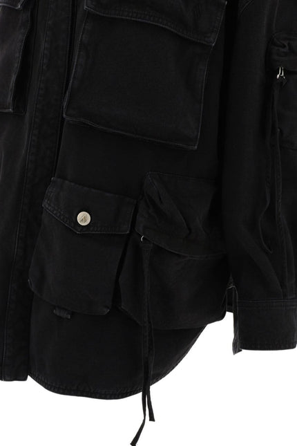 The Attico Coats Black