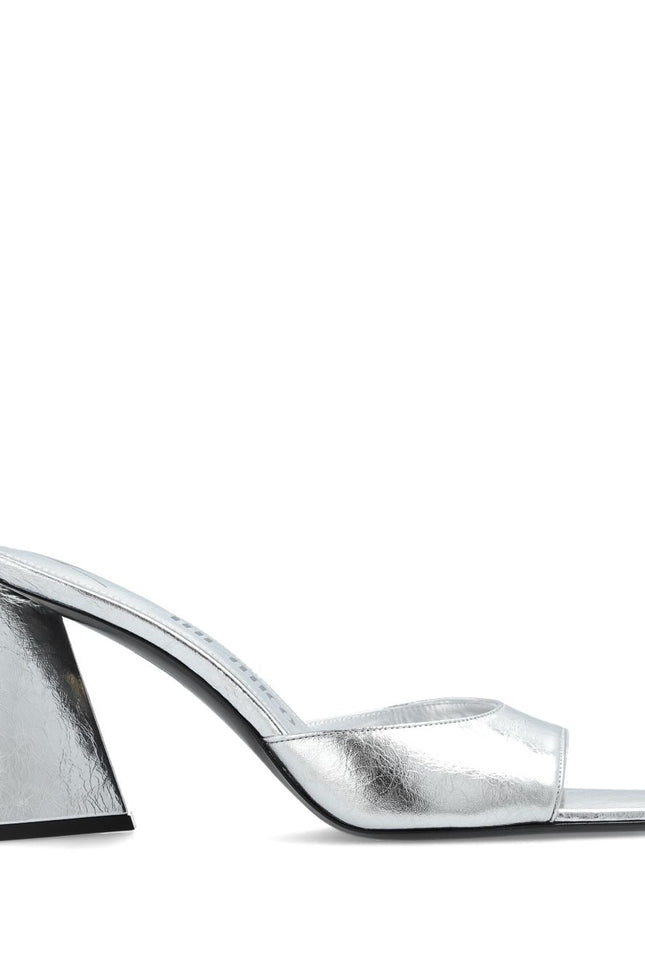 The Attico Sandals Silver