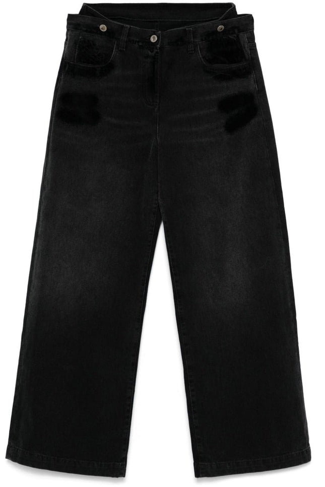 The Attico Jeans Black