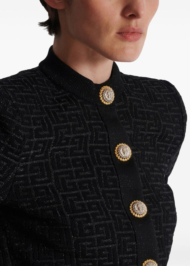 Balmain Sweaters Black