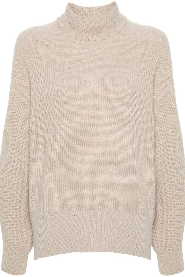 Brunello Cucinelli Sweaters Beige